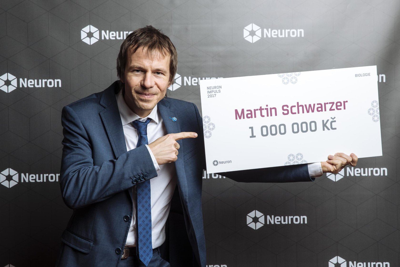 Martin Schwarzer: Od podpory Neuronu k publikaci v Science