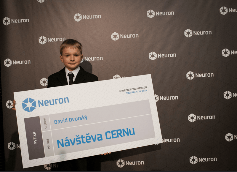 David and a dream come true on a placement at CERN