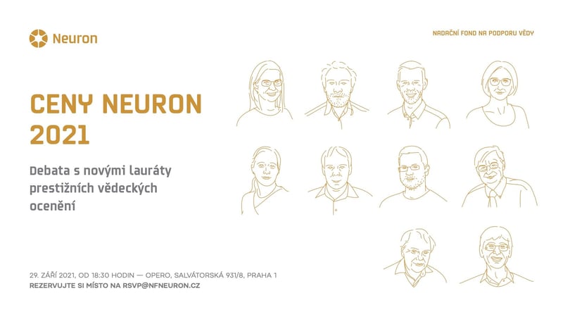 "Reserve your place: a debate with the Neuron Award laureates on 29 September"