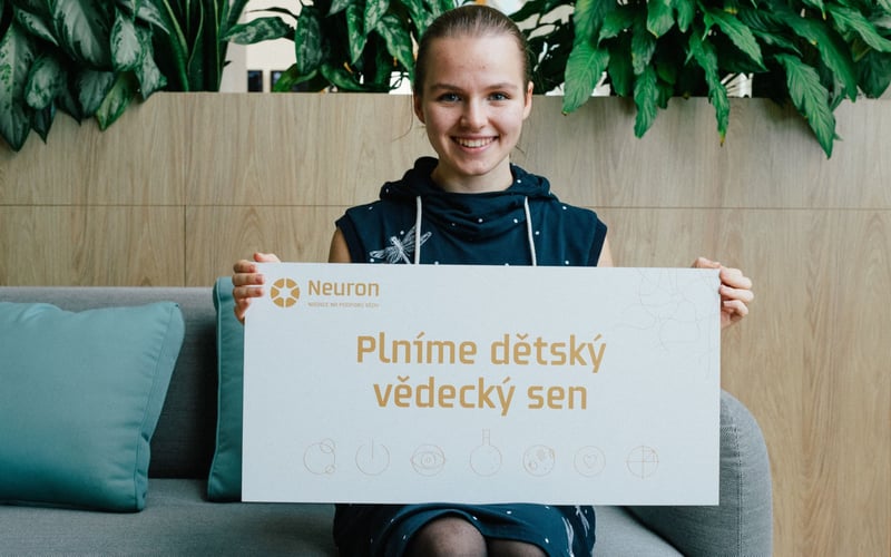 Nadace Neuron splní další vědecký sen talentované studentce