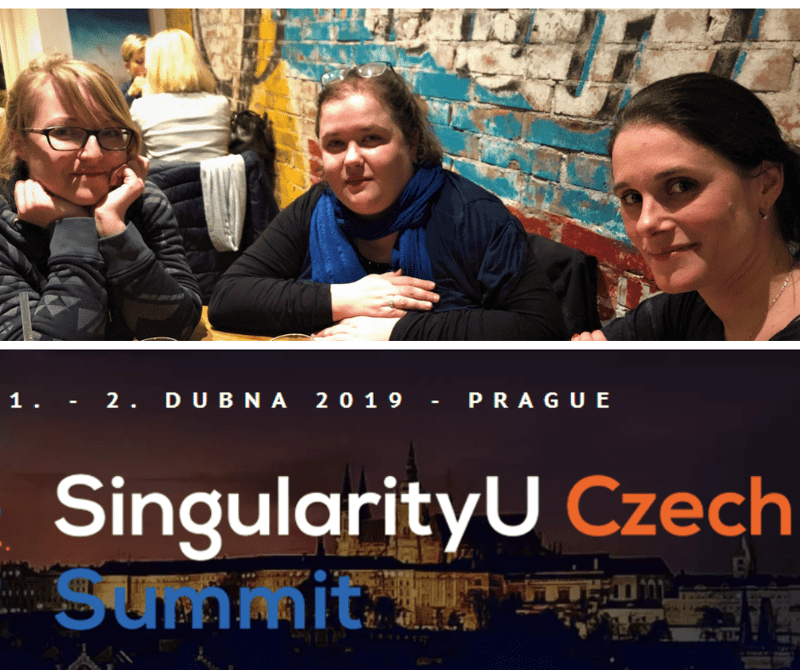Neuron's women scientists at the prestigious SingularityU Czech summit