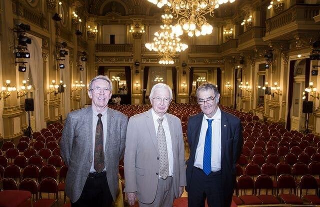 A visit by French Nobel laureates and the Sounds of Science conference
