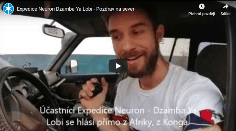 "Greetings to the north: the Dzamba ya lobi expedition is heading into the field!"